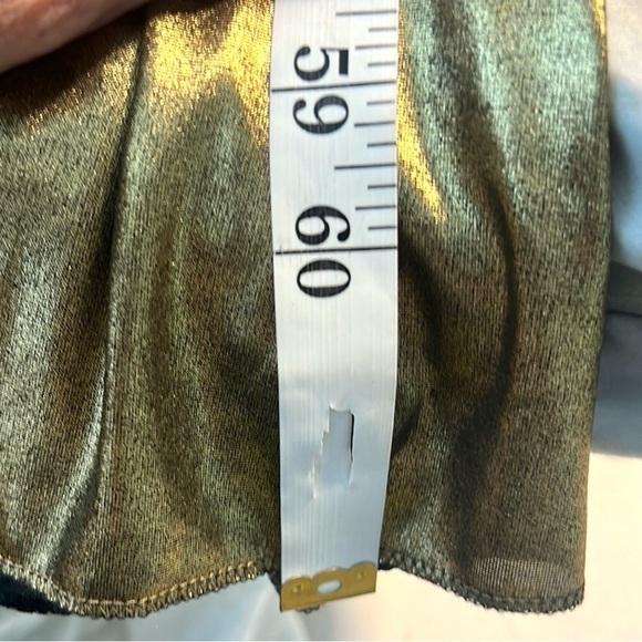 Metallic Gold,Sexy Infinity Dress, Lined,,EUC, SO Many Style Options,Size XS/S - Picture 11 of 12